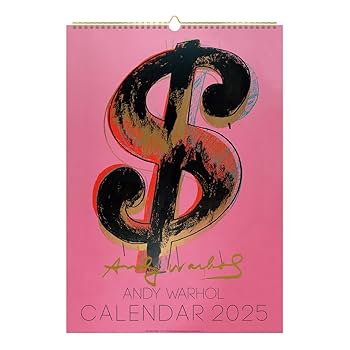 andy warhol カレンダー　2013-2020の8年分 日本初公開作品100点以上「アンディ・ウォーホル・キョウト」が